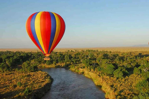 Lake Baringo: Hot Air Balloon Ride with Breakfast