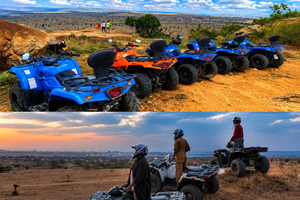 Nairobi: Dagsutflykt till Lukenya Hills med fyrhjulingar och Gravity Hill