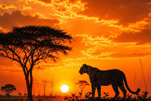 Parque Nacional de Nairobi: safari de tarde y copa al atardecer