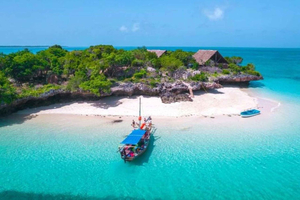 ZANZIBAR: Privat Blue Safari-rundtur med BBQ-lunch
