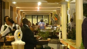 Pool Terrace and Bar - Serena Hotel