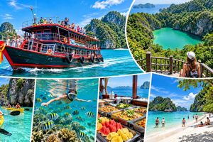 Ang Thong Marine Park Big Boat & Kayak Tour