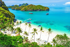 Angthong Marine Park Full-Day Big Boat Economy Tour