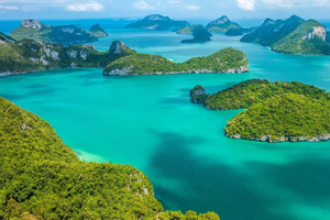 Angthong Marine Park Speedboat Tour & Kayak