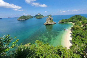 Ko Samui: Ang Thong Marine-Nationalpark im Speedboot