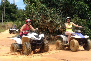 Ko Samui: X Quad Einsteiger Wasserfall ATV Tour (1 Fahrer)