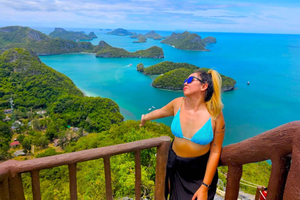 Koh Pha Ngan: Ang Thongin päiväretki kajakilla, snorklaamalla ja lounaalla.