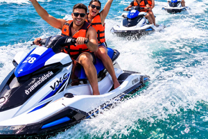 Jetski-Tour nach Koh Phangan mit Hoteltransfer
