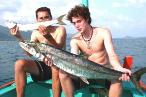 Koh Samui: Mr. Ungs privater Angel-/Bootsausflug/Schnorcheln/BBQ