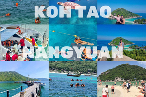 Koh Tao & Nang Yuan Tour mit Mittagessen