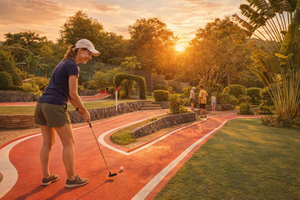 Eintrittskarte für Minigolf International