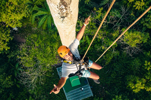Offizieller Hawk Adventure Zipline Park, kein Transfer