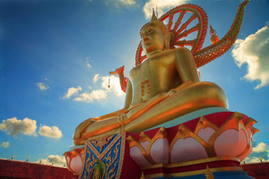 Samui: Aound Island och Michelin-måltid på Ban Suan Lung Khai.