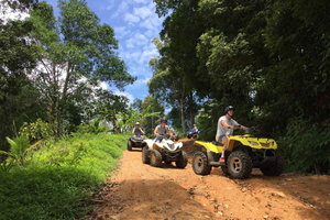 Quad-Tour auf Samui (1 Fahrer) mit Mittagessen