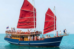 crociera in barca a vela White Lotus al Parco Marino di Ang Thong