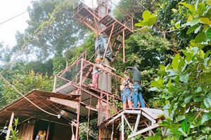 Zipline auf Koh Samui Abenteuer-Tour