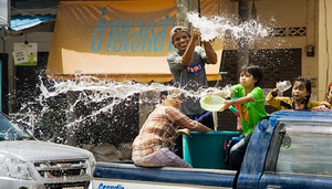Songkran Festival Koh Samui