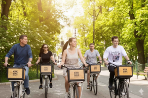 Krakau: 2 uur Kazimierz (Joodse wijk) fietstour