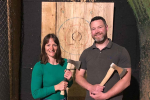Axe Throwing with a Pro Instructor