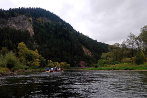 Fra Dagstur med rafting på Dunajec-floden og Szczawnica