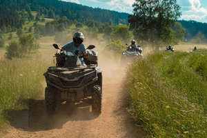 Ekstrem Tatra-tur med ATV-firhjuling, grilling og valgfrie bad