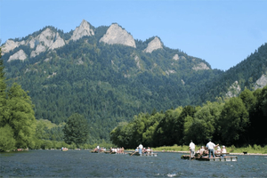 Desde Cracovia: Excursión en balsa por Dunajec