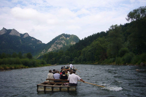 From Krakow - Dunajec River Gorge Wooden Raft River Cruise