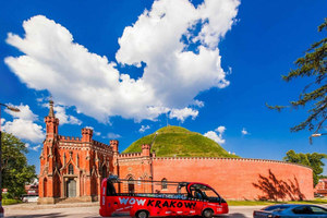 Krakau: hop-on-hop-off-bus met audiogids