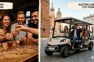Krakow City Sightseeing Tour & Premium Vodka Tasting