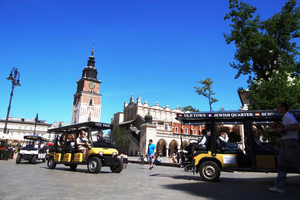 Krakow: City Tour by Electric Golf Cart