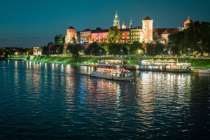 Cracovia: Crucero nocturno por el río
