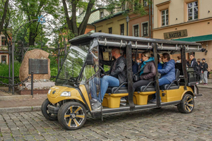 Krakow: Old Town and Wawel Castle Guided Golf Cart Tour