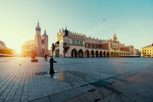 Krakau: oude stad, St. Mariakerk en Rynek Underground