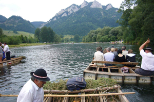 River Dunajec Cruise on Wooden Rafts with Guide