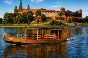 Sightseeing-cruise på elven Vistula med lydguide