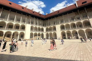 Cracovia: tour guiado privado por el castillo real de Wawel con entrada