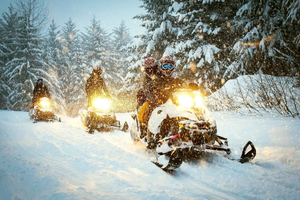 Zakopane: Snowmobile Ride with Bonfire and Private Driver
