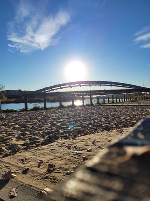 Public beach