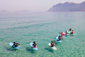 Lanzarote : cours de surf pour débutants sur la plage de Famara