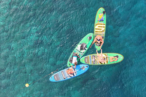 Flamingo Beach: Guided SUP and Snorkeling experience