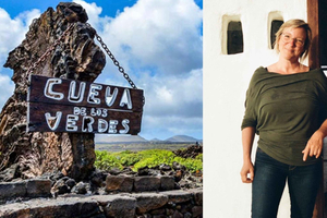 Guided Tour of La Cueva de Los Verdes before It Opens