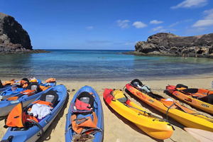 Kajak- en snorkeltour op PAPAGAYO BEACH