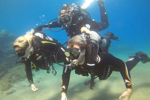Lanzarote: Diving baptism in Puerto de Carmen 2 Dives