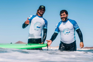 Lanzarote - Famara: Surf lessons for everyone, no matter your age or skill level