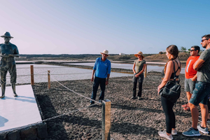 Lanzarote: Janubio Salt Flats Guided Tour