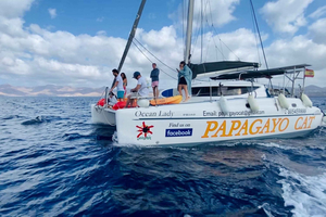Luxury 4 hour Private Catamaran to Papagayo Beaches