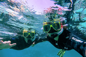 Playa Chica Guided Snorkeling Tour with Photos