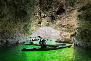 Udforsk Emerald Cave: Kajakudlejning i Las Vegas (på egen hånd)