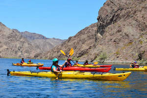 From Las Vegas: Guided Emerald Cave Kayak Tour