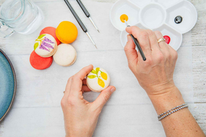 Sjovt macaron-dekorationskursus med en lokal kok